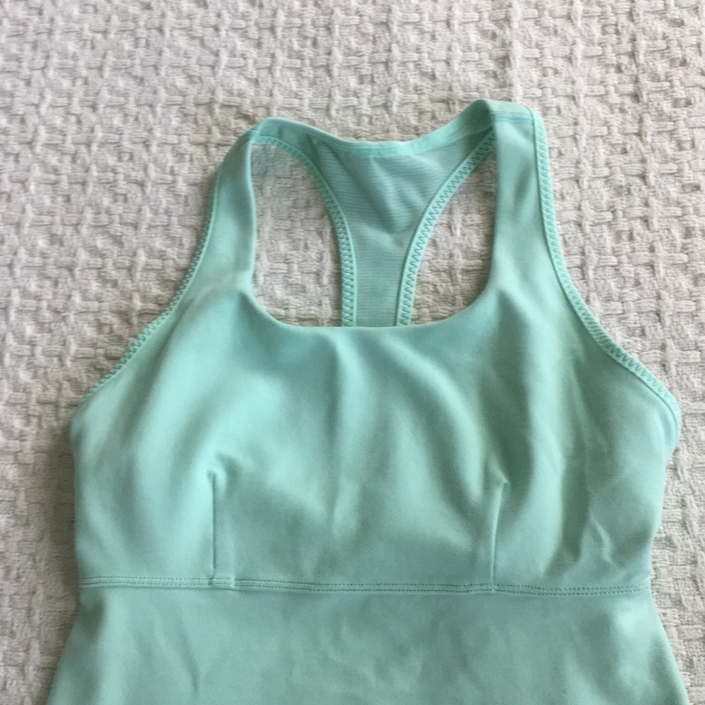 Lululemon scoop neck tank top - light blue - Picture 4 of 8